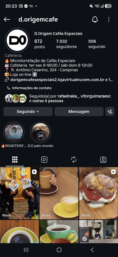 Origem Cafés Especiais