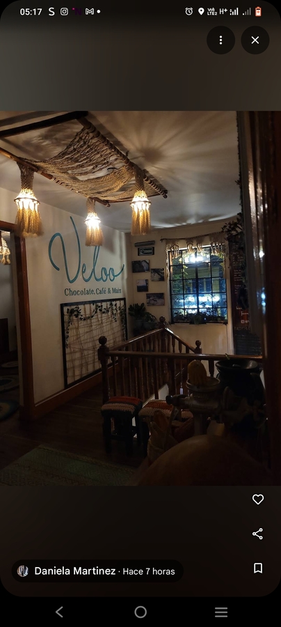 Veloo. Chocolate, Café & Maíz