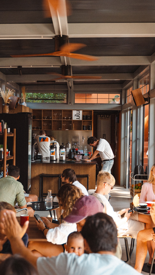 ULU · coffee · food · wine