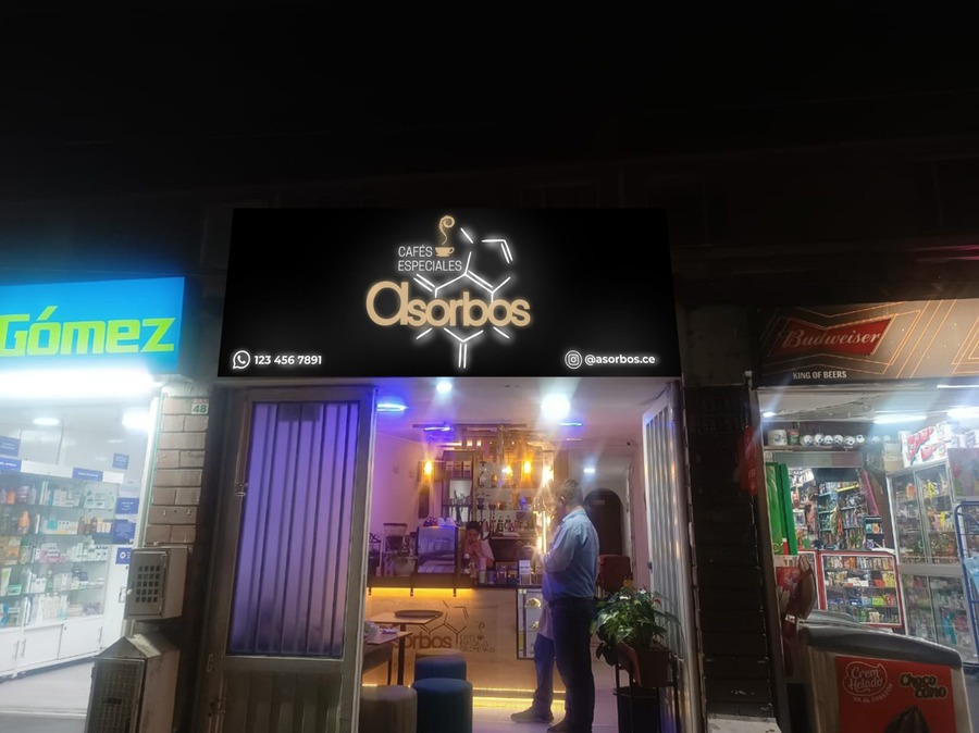 Asorbos, cafés especiales.